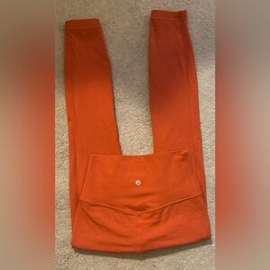 lululemon Align Orange Pants - 4 EUC